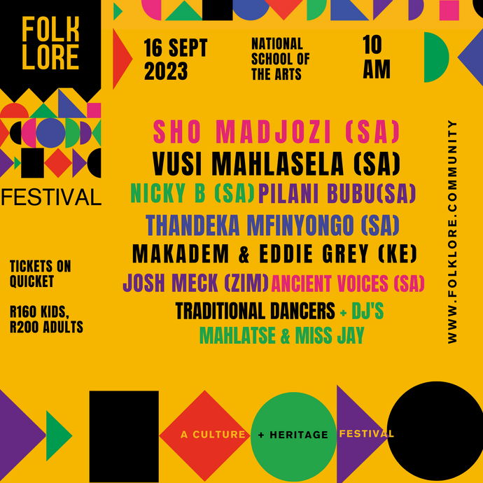 ARTISTS & AUTHORS ADDED TO THE FOLKLORE FESTIVAL LINE-UP